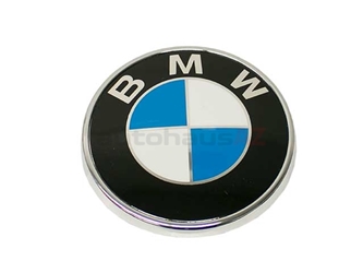51147166445 Genuine BMW Emblem; BMW Roundel for Trunk