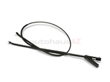 51237184456 Genuine BMW Hood Release Cable; Cable to Hood Lock