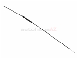 51237197474 Genuine BMW Hood Release Cable; Rear Section