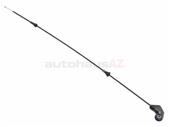51238208442 Genuine BMW Hood Release Cable; Mechanism and Cable from Handle