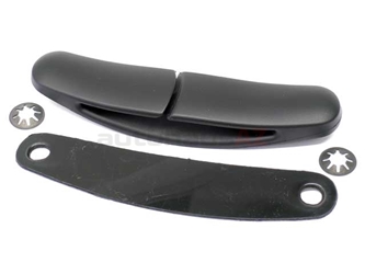 52108410506 Genuine BMW Seat Belt Guide; Black