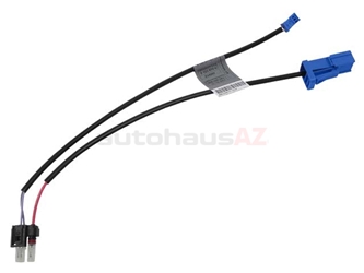 61129123571 Genuine BMW Battery Cable; Adapter Lead; At Negative Cable with IBS
