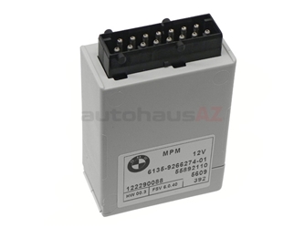 61359266274 Genuine BMW Media Power Control Unit; Micro Power Module