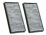 BM02129CP2 Micronair Cabin Air Filter Set; With Activated Charcoal; SET of 2