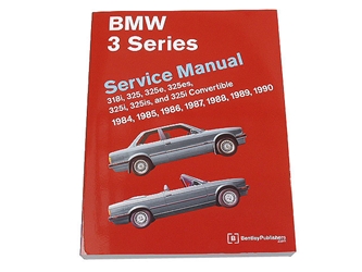 BM8000390 Robert Bentley Repair Manual - Book Version; 1983-1992 3 Series E30 Chassis; OE Factory Authorized