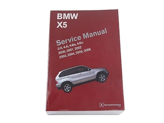 BM800BX56 Robert Bentley Repair Manual - Book Version; 2000-2006 X5 E53 Chassis; OE Factory Authorized