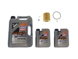 BMW1OILFLTR2KIT Liqui Moly Special Tec LL + Mann Oil Change Kit - 5W-30 Fully Synthetic