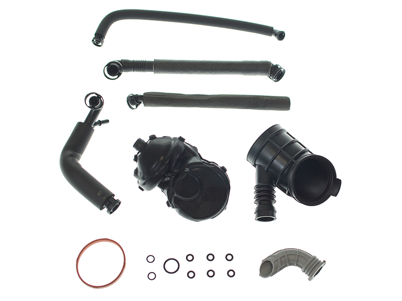 BMWCOLDPCVKIT AAZ Preferred Crankcase Vent Valve Kit With Hoses and Seals