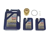 BMWOILCGKITM5254 Liqui Moly Lechtlauf High Tech + Mann Oil Change Kit - 5W-40 Fully Synthetic