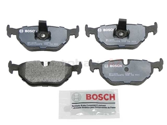 BP1239 Bosch QuietCast Brake Pad Set; Rear; OE Supplier Compound
