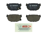 BP272 Bosch Quiet Cast Brake Pad Set; Rear