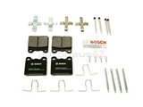 BP31 Bosch QuietCast Brake Pad Set; Rear, OE Supplier Compound