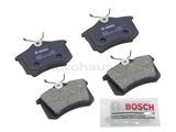 BP340 Bosch QuietCast Brake Pad Set; Rear; OE Supplier Compound