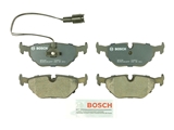 BP396 Bosch QuietCast Brake Pad Set; Rear; OE Supplier Compound