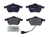 BP687A Bosch QuietCast Brake Pad Set; Front with Sensor; OE Supplier Compound