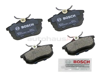 BP838 Bosch QuietCast Brake Pad Set; Rear