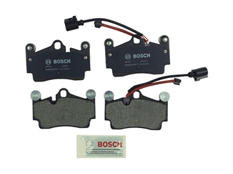 BP978 Bosch QuietCast Brake Pad Set; Rear; OE Supplier Compound