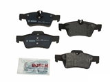 BP986 Bosch QuietCast Brake Pad Set; Rear; OE Supplier Compound