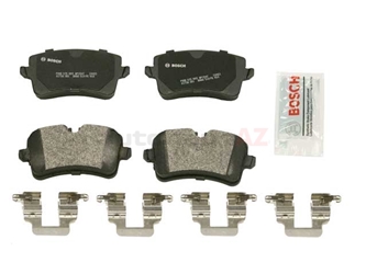 4H0698451L Bosch Quietcast Brake Pad Set; Rear