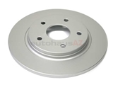 7B0615601B Bosch QuietCast Disc Brake Rotor; Rear