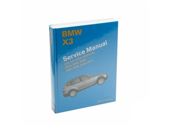 BX30 Bentley Repair Manual - Book Version; 2004-2010 X3 Series E83 Chassis; OE Factory Authorized