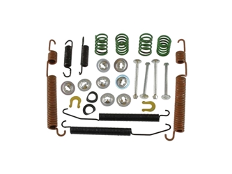 17357 Carlson Drum Brake Hardware Kit; Rear