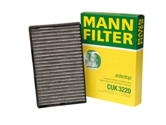 CUK3220 Mann Cabin Air Filter; Replacement One Piece Version; Activated Charcoal