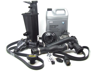 E46AT2COOLKIT AAZ Preferred Cooling System Service Kit; E46 Auto.Trans. thru 8/2002; 19 pc. Kit