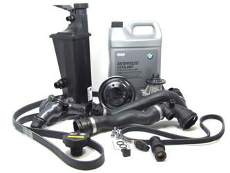 E46AT3COOLKIT AAZ Preferred Cooling System Service Kit; E46 Auto.Trans. from 9/2002 to 8/2006; 19 pc. Kit