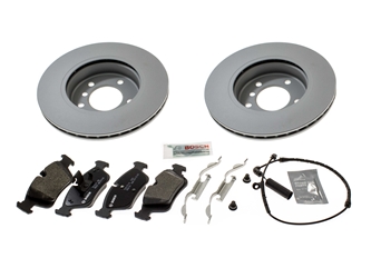 E46FTSMKIT AAZ Preferred Disc Brake Pad and Rotor Kit; Front Brake Kit