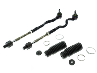 E46STRKIT AAZ Preferred Tie Rod Assembly; Left and Right, Rack Boots; KIT