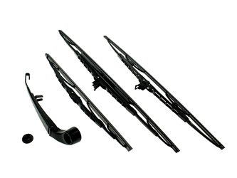 E53WIPERKIT AAZ Preferred Windshield Wiper Blade Set; Front and Rear Blades, Rear Arm; KIT