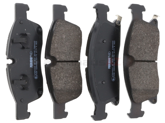 0074208120 Ferodo Brake Pad Set; Front