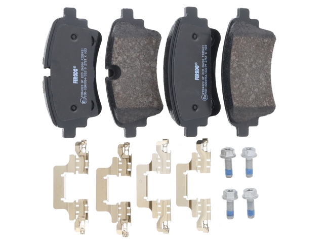 80A698451K Ferodo Brake Pad Set; Rear