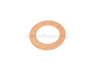 10X16X1CU Fischer & Plath Metal Seal Ring / Washer