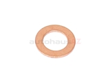 8X14X1CU Fischer & Plath Metal Seal Ring / Washer