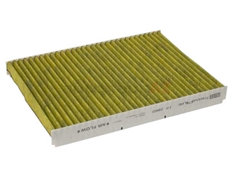 FP2862 Mann Frecious Plus Cabin Air Filter; Charcoal Activated Three Layer Design