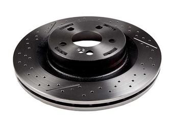 2044230412 Fremax Painted Disc Brake Rotor; Rear