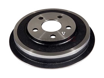 5C0609617A Fremax Painted Brake Drum; Rear Left/Right