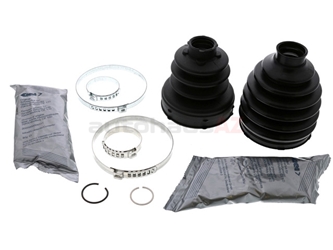 31607591695 GKN Loebro Axle Boot Kit; Front Inner and Outer