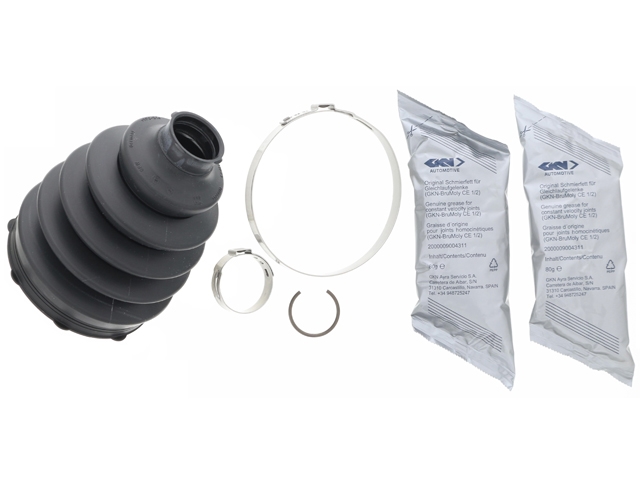 4H0498203 GKN Loebro CV Joint Boot Kit; Front Outer