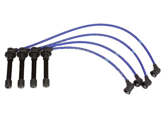 HE76 NGK Spark Plug Wire Set; High Performance