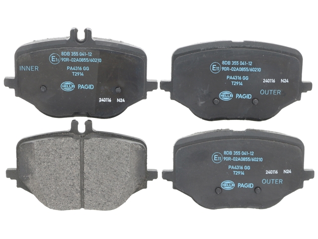 0004209705 Hella Brake Systems Brake Pad Set