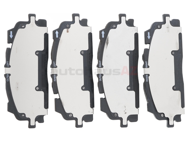83A698151B Hella Pagid Brake Pad Set
