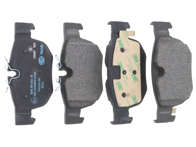 T4A40668 Hella Brake Systems Brake Pad Set; Rear