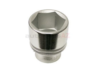 100046 HAZET Socket; Axle Nut Socket; 46mm, 6 Point; 3/4 Inch Drive