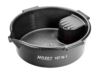197N-1 HAZET Drain Pan; Multi-Purpose Drain Pan with Handles