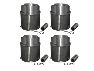 1110700310 JP Group Dansk Big Bore Piston And Cylinder Set; Casted, Turn 1.9 To 2.0 L, Bore 95.0 mm, Stroke 69.0 mm, Upper 107 mm, Lower 100 mm, Classic
