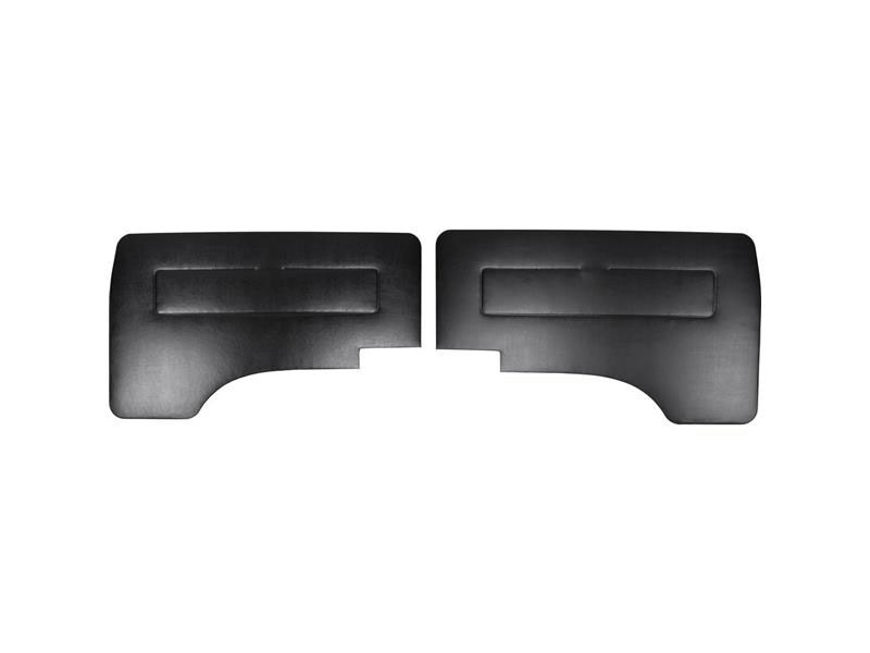 1189800310 JP Group Dansk Interior Door Panel Set; 2 Pieces, Vinyl, Black