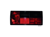 1195303380 JP Group Dansk Tail Light Lens; Red/Smoked, For Hella Socket, With E-Mark, Right